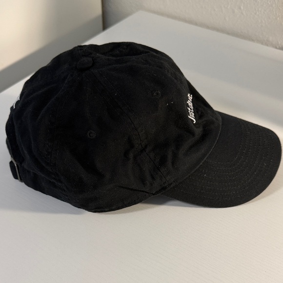 Nike Black Just Do It Cap with White Embroidery OS - Picture 2 of 6